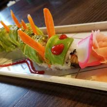 Wasabi's Dragon Roll Sushi